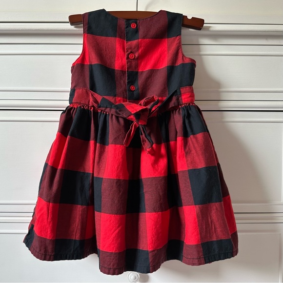 Carter's | Buffalo Check Holiday Dress - Picture 6 of 8
